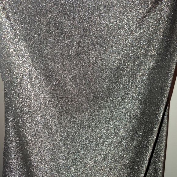 City Triangles Shimmering Black Mini Tube Body Con Dress - Picture 4 of 6